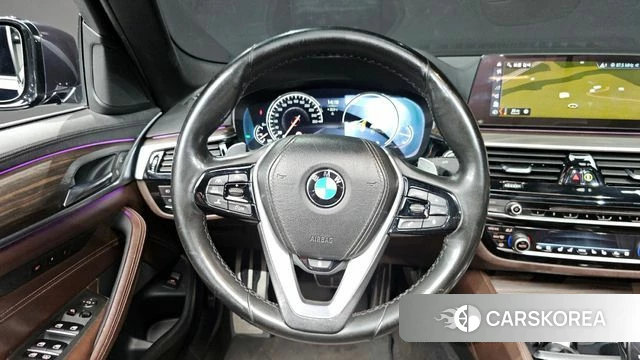 BMW 5 Series (G30) 2018 Синий из Кореи, фото 4