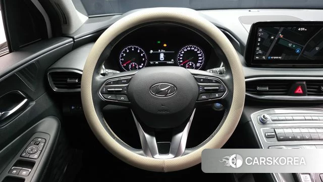 Hyundai The New Santa Fe 2021 Белый из Кореи, фото 4