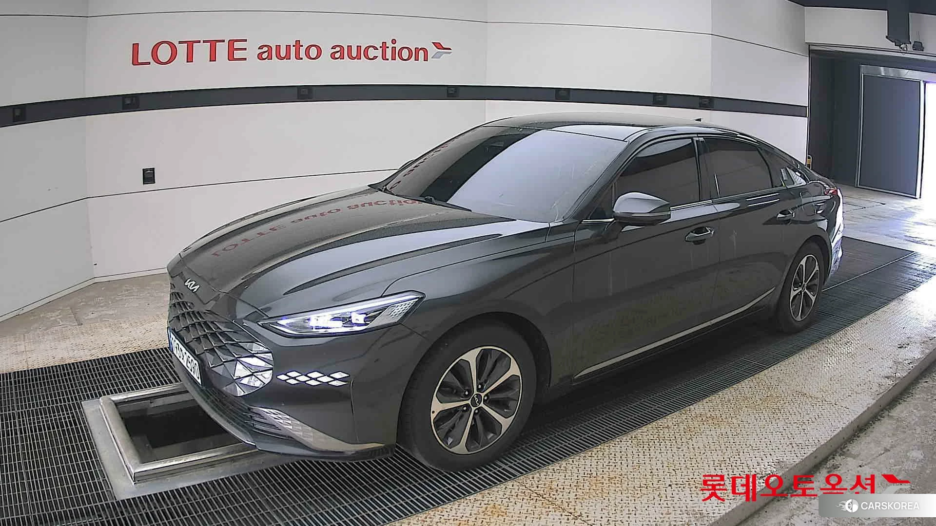 Kia K8 Hybrid 2022 Interstellagray из Кореи, фото 4