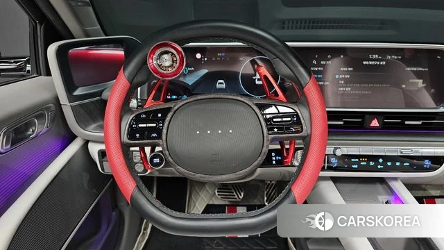 Hyundai Ionic 6 2023 Красный из Кореи, фото 4
