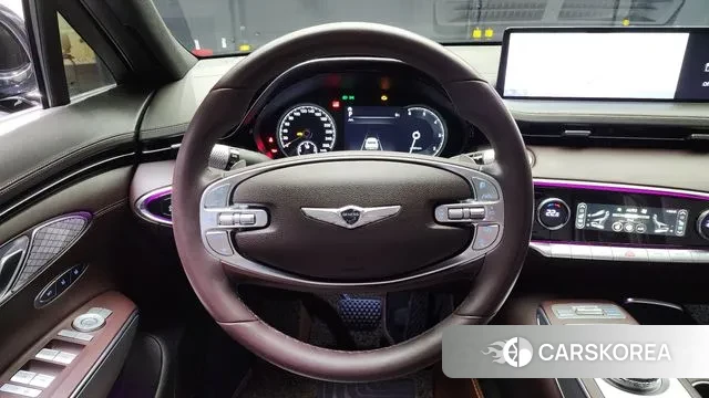 Genesis GV70 2021 Черный из Кореи, фото 4