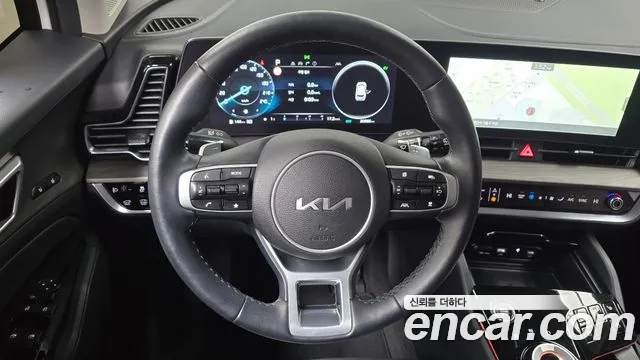 Kia Sportage 5th Generation Hybrid 2023 Белый из Кореи, фото 4