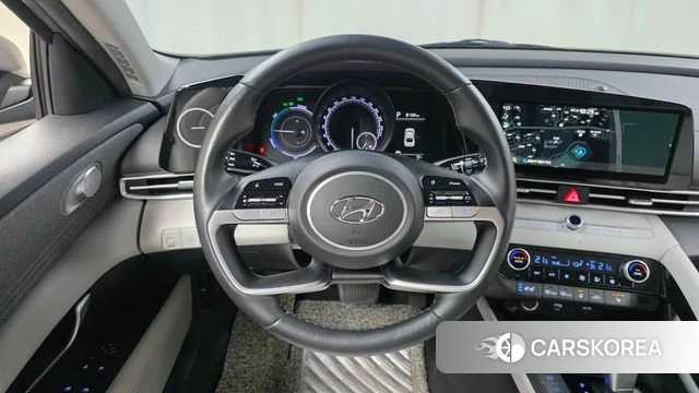 Hyundai Avante Hybrid (CN7) 2022 Серый из Кореи, фото 4