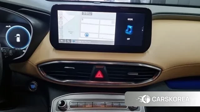 Hyundai The New Santa Fe 2021 Черный из Кореи, фото 4