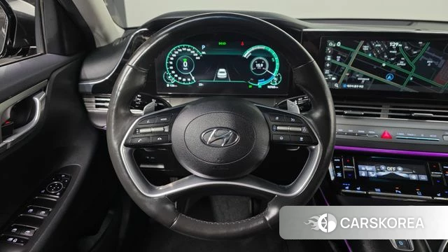 Hyundai The New Grandeur IG Hybrid 2020 Серый из Кореи, фото 4