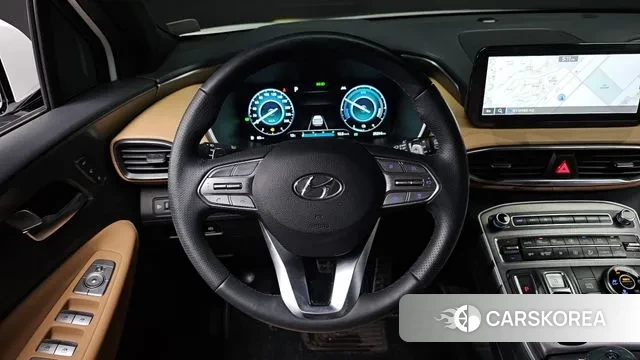 Hyundai The New Santa Fe 2022 Белый из Кореи, фото 4