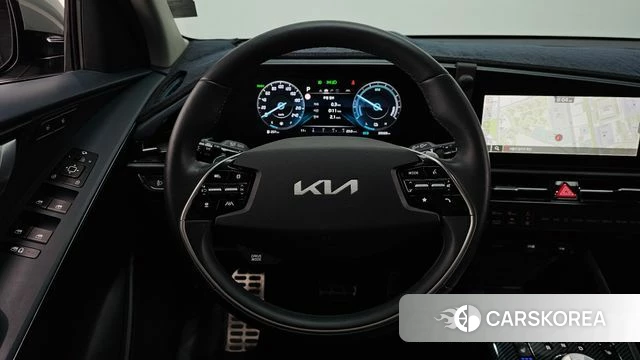 Kia Di Ol Nu Niro 2022 Темно-зеленый из Кореи, фото 4