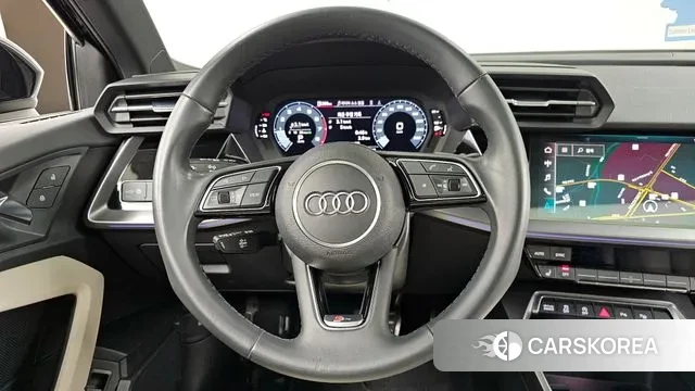 Audi A3 (8Y) 2023 Черный из Кореи, фото 4