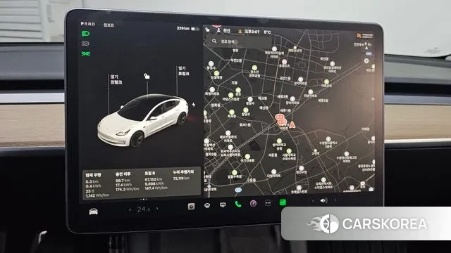 Tesla Model 3 2021 Белый из Кореи, фото 4