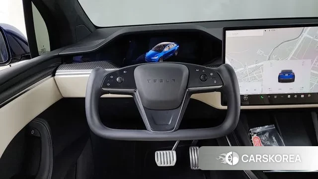 Tesla Model X 2023 Синий из Кореи, фото 4