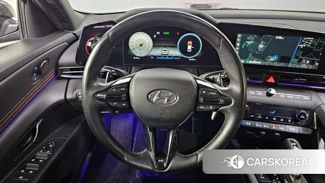 Hyundai Avante (CN7) 2021 Черный из Кореи, фото 4