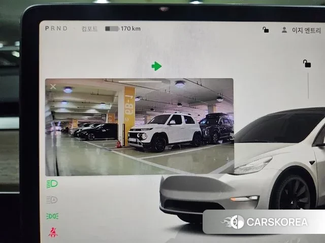 Tesla Model Y 2022 Белый из Кореи, фото 4