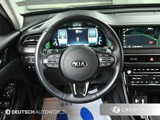 Kia K7 Premier Hybrid 2020 Синий из Кореи, фото 4