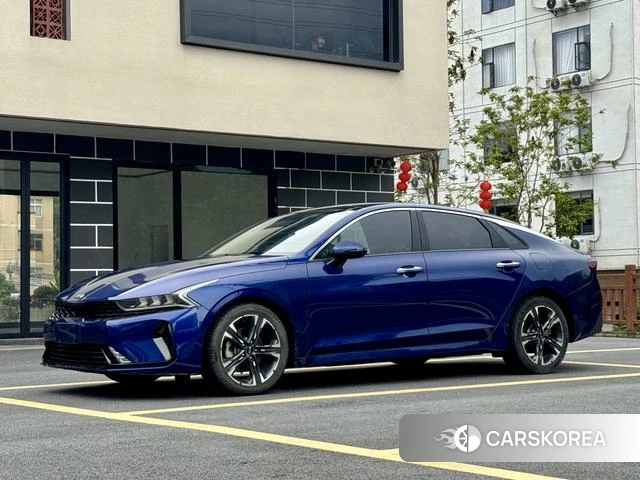 Kia K5 2021 Синий из Китая, фото 4
