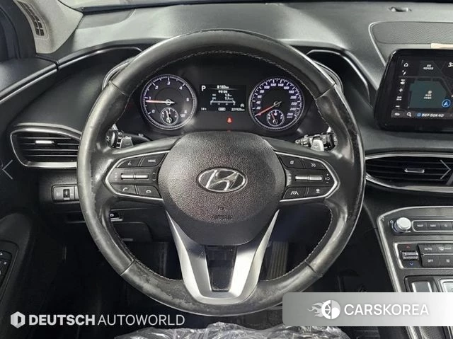 Hyundai The New Santa Fe 2021 Синий из Кореи, фото 4