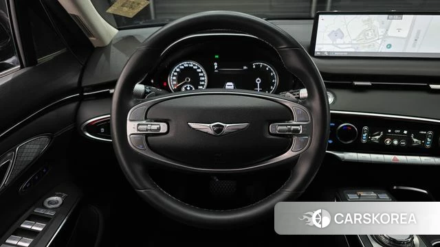 Genesis GV70 2024 Синий из Кореи, фото 4