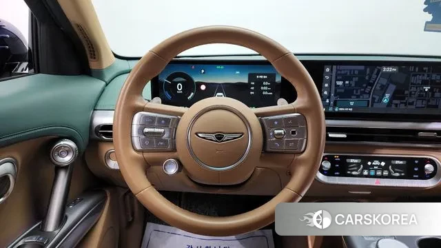 Genesis GV60 2022 Синий из Кореи, фото 4