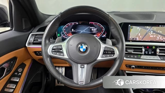 BMW 3 Series (G20) 2022 Черный из Кореи, фото 4