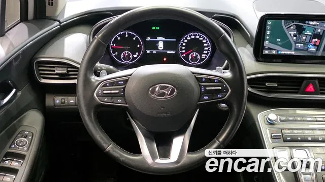 Hyundai The New Santa Fe 2022 Белый из Кореи, фото 4