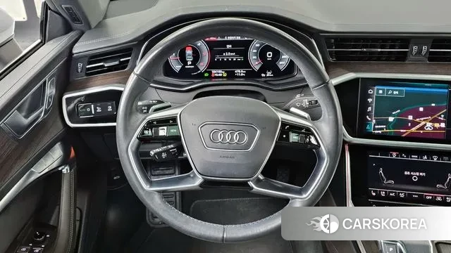 Audi A7 (4K) 2022 Белый из Кореи, фото 4