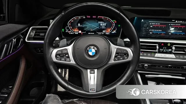 BMW 4 Series (G22) 2023 Черный из Кореи, фото 4