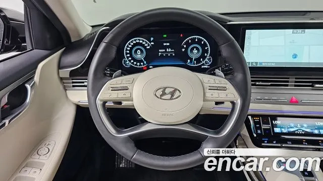 Hyundai The New Grandeur IG 2022 Черный из Кореи, фото 4