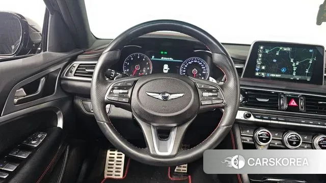 Genesis G70 2019 Черный из Кореи, фото 4
