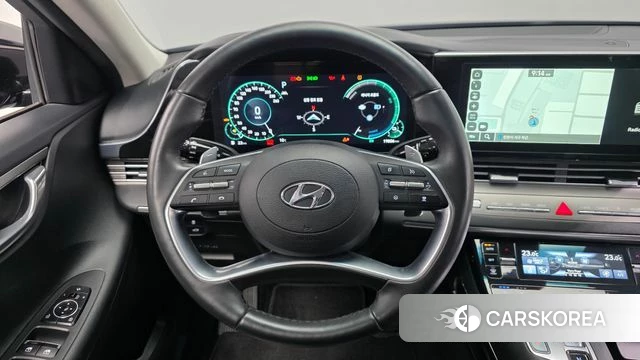 Hyundai The New Grandeur IG Hybrid 2022 Черный из Кореи, фото 4