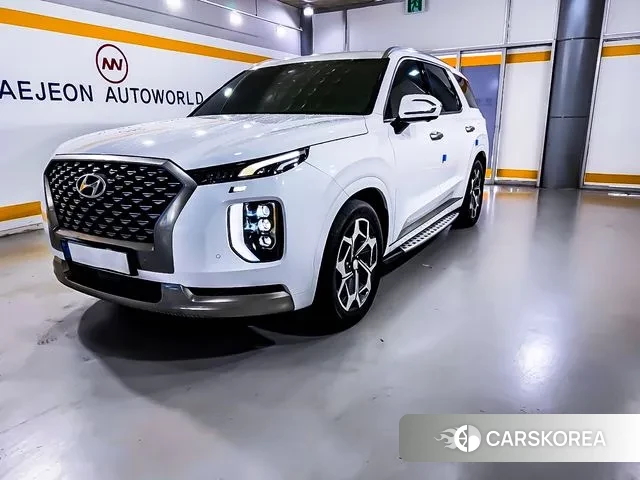 Hyundai Palisade 2022 Белый из Кореи, фото 4