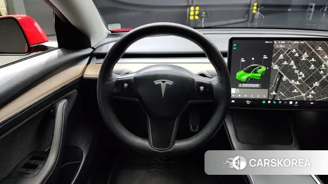 Tesla Model 3 2021 Красный из Кореи, фото 4