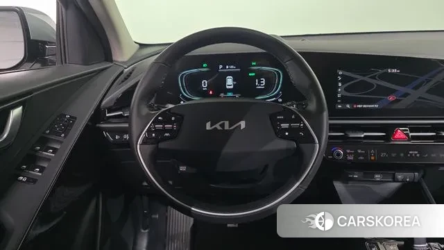 Kia Di Ol Nu Niro 2022 Темно-зеленый из Кореи, фото 4