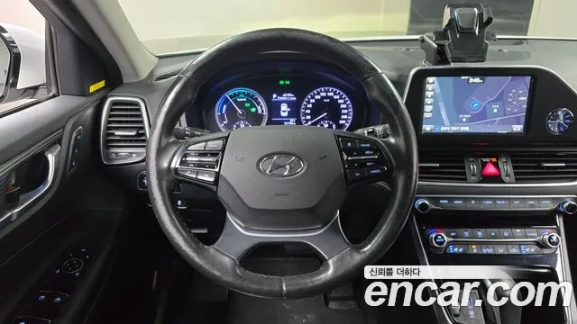 Hyundai Grandeur IG Hybrid 2018 Белый из Кореи, фото 4