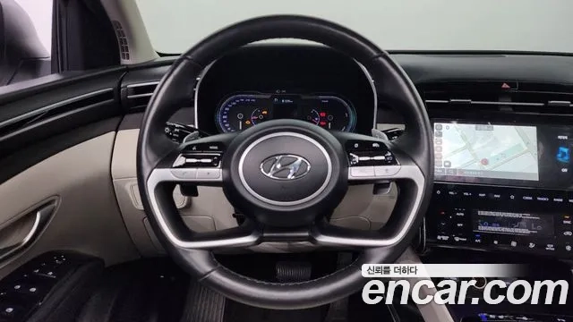 Hyundai Tucson Hybrid (NX4) 2021 Белый из Кореи, фото 4