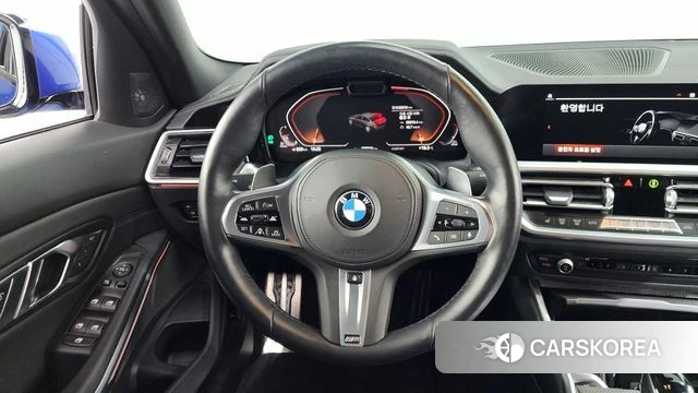 BMW 3 Series (G20) 2019 Синий из Кореи, фото 4