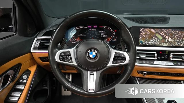 BMW 3 Series (G20) 2022 Черный из Кореи, фото 4
