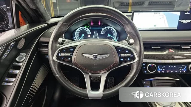 Genesis G80 (RG3) 2022 Черный из Кореи, фото 4