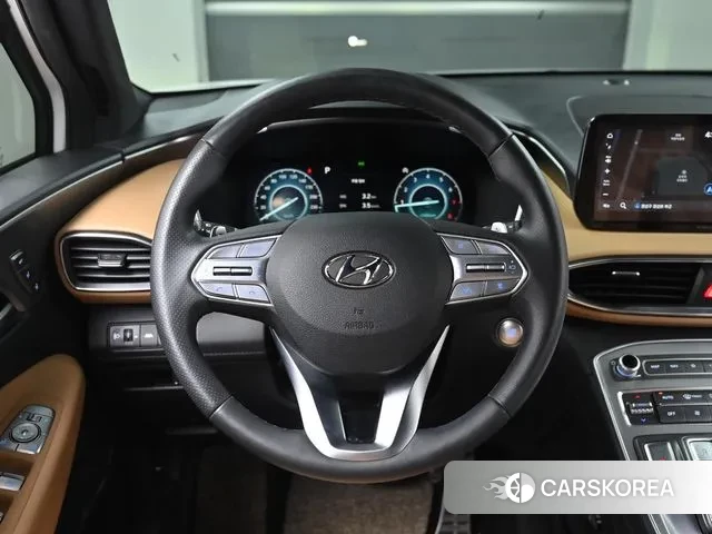 Hyundai The New Santa Fe 2021 Белый из Кореи, фото 4