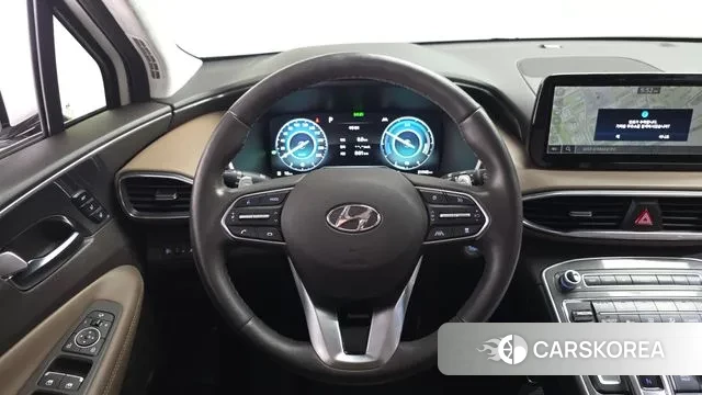 Hyundai The New Santa Fe 2023 Белый из Кореи, фото 4