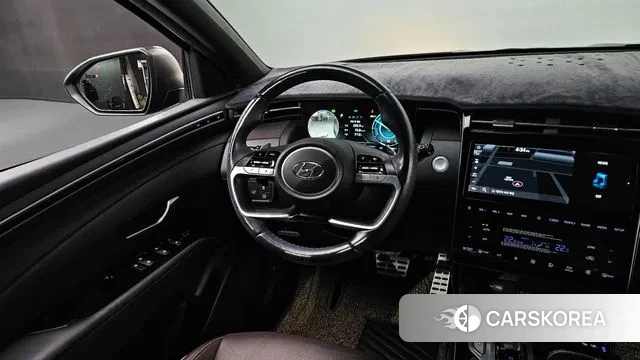 Hyundai Tucson Hybrid (NX4) 2020 Серый из Кореи, фото 4