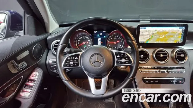 Mercedes-Benz C-Class W205 2019 Синий из Кореи, фото 4