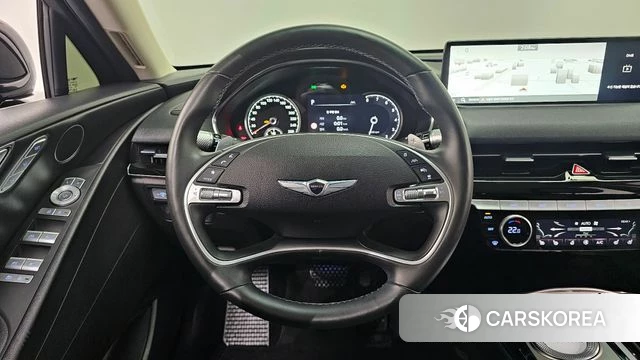 Genesis G80 (RG3) 2022 Черный из Кореи, фото 4