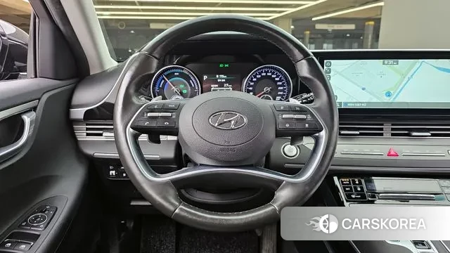 Hyundai The New Grandeur IG Hybrid 2022 Черный из Кореи, фото 4