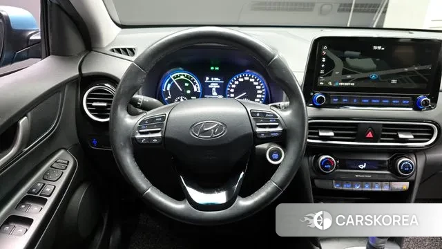 Hyundai Kona Hybrid 2019 Небесно-голубой из Кореи, фото 4