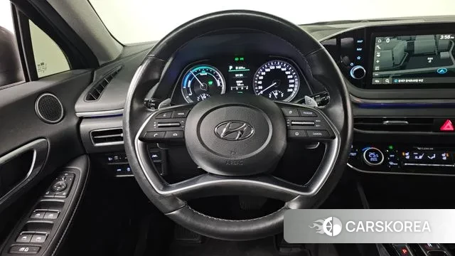 Hyundai Sonata Hybrid (DN8) 2021 Черный из Кореи, фото 4