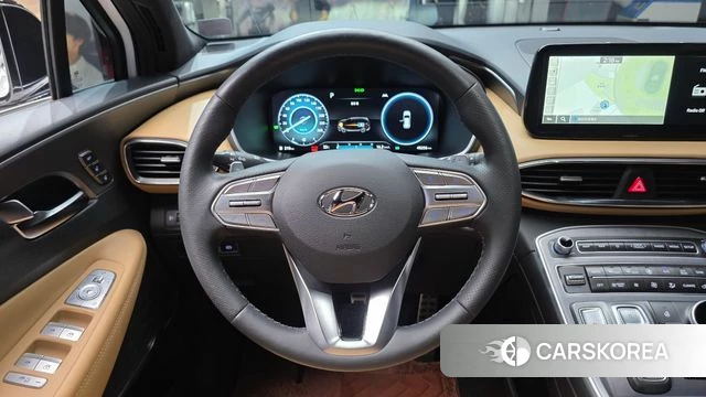 Hyundai The New Santa Fe 2023 Белый из Кореи, фото 4