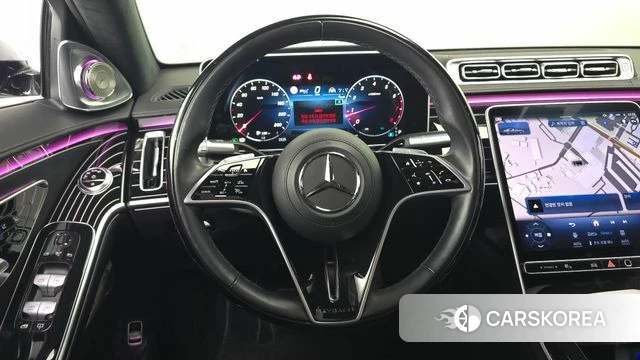 Mercedes-Benz S-Class W223 2024 Черный двухцветный из Кореи, фото 4