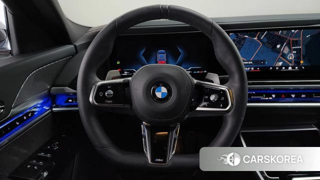 BMW 7 Series (G70) 2025 Черный из Кореи, фото 4