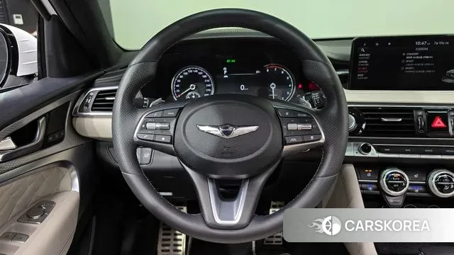 Genesis The New G70 2021 Белый из Кореи, фото 4