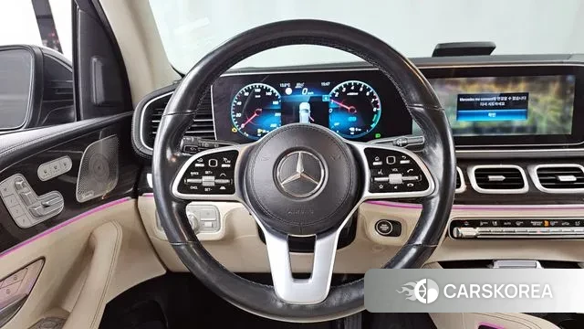 Mercedes-Benz GLE-Class W167 2021 Темно-зеленый из Кореи, фото 4