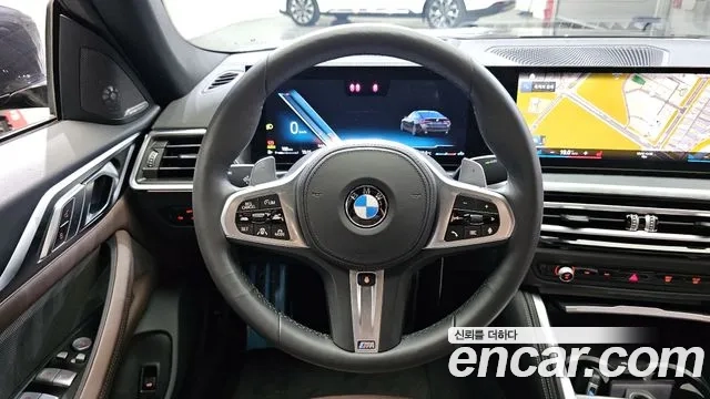 BMW 4 Series (G22) 2024 Черный из Кореи, фото 4